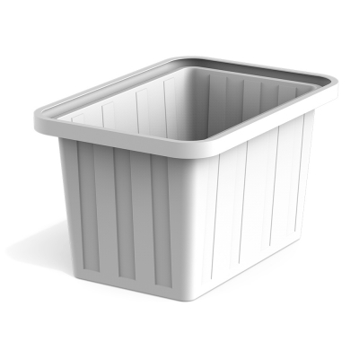 Ванна пищевая 400 литров (белая)