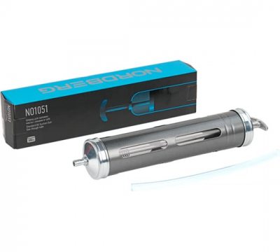 Шприц для заливки масла с окнами в тубе, 500 мл NO1051