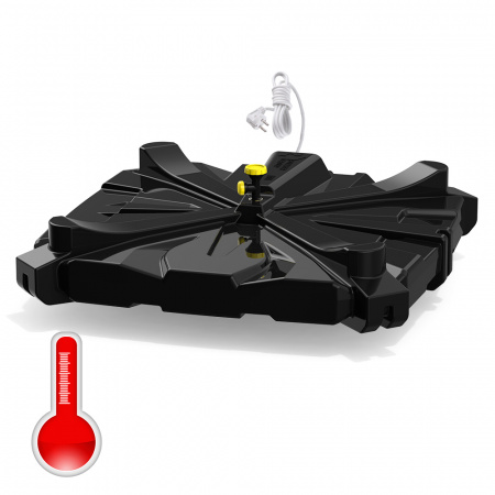 Бак душевой «РОСА-2» 110 литров с подогревом и уровнемером