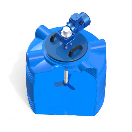 Емкость V 200 литров с лопастной мешалкой