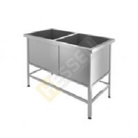 Ванна котломоечная сварная ВК 2/8 каркас крашеный