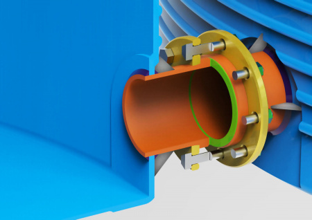 Втулка с фланцем 180