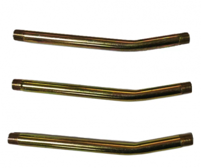 Трубка изогнутая 150 мм для смазочных шприцев, комплект 3 шт., MasloSmenka 020210-03