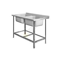 Ванна моечная цельнотянутая ВМЦ 2/12755 каркас крашеный