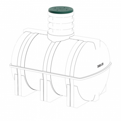 Люк (крышка) для подземных емкостей серии D