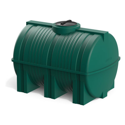 Горизонтальная емкость G 3000 литров (зеленый)