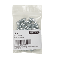 Коническая пресс-масленка заколачиваемая H1 A Ø 6 мм ESN, Pressol (16003)