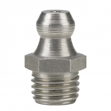 Коническая пресс-масленка прямая М8 х 1 SK нерж, Pressol (15909)