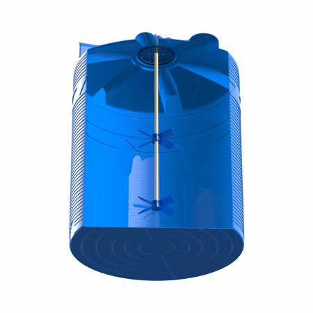Емкость V 6000 литров с лопастной мешалкой