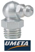 Пресс-масленка угловая H3 M10x1,25 Umeta