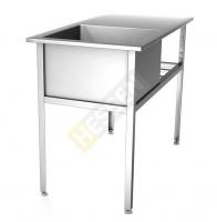 Ванна с рабочей поверхностью ВСО 15*6/5 каркас крашеный