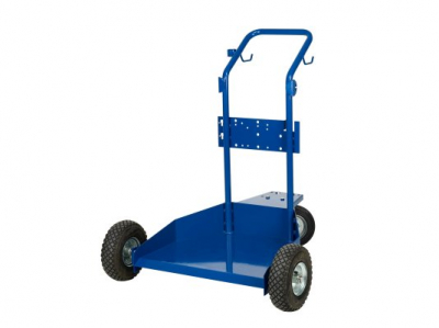 Тележка Pressol для емкостей 200 kг, разборная, пневматические колеса, 17080