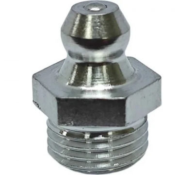 Пресс-масленка из нержавейки AISI316(A4) прямая Н1 M10х1, 011103