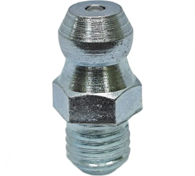 Пресс-масленка прямая оц. H1 M5x0,8, комплект 10 шт., оцинкованная сталь, Европейский стандарт DIN71412, MasloSmenka 010116-10