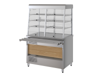 Прилавок-витрина холодильный электрический ПВХЭ11