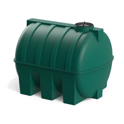 Горизонтальная емкость G 5000 литров (зеленый)