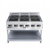 Плита индукционная 6-ти конфорочная КИП-69П-3,5-0,1