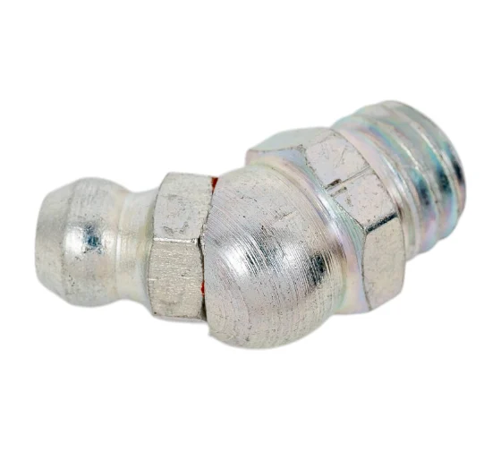 Пресс-масленка угловая оц. H2 M8x1,25 комплект 10 шт., оцинкованная сталь, Европейский стандарт DIN71412, MasloSmenka 010203-10