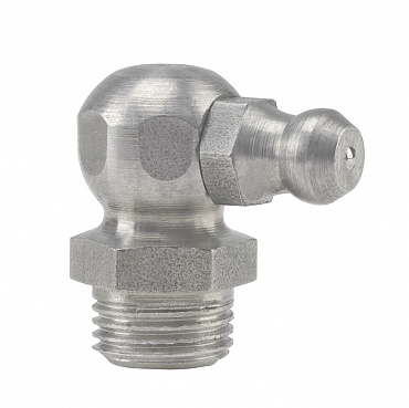 Коническая пресс-масленка угловая, нерж. 90° G 1/8" SK, Pressol (15976)