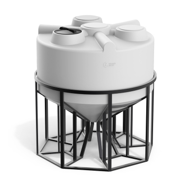 Емкость КV 3000 литров с обрешеткой