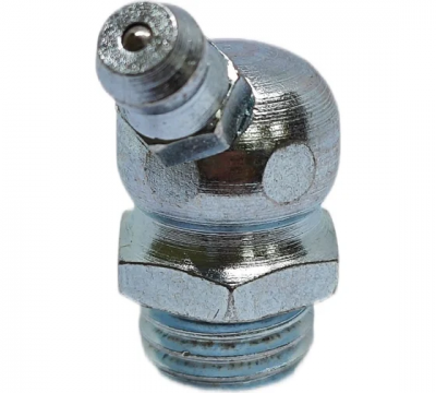 Пресс-масленка угловая оц. H2 M12x1,5, комплект 10 шт., оцинкованная сталь, Европейский стандарт DIN71412, MasloSmenka 010208-10