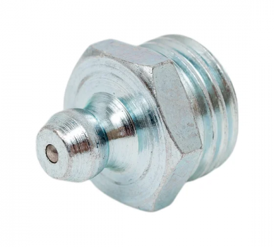 Пресс-масленка прямая оц. H1 M14x1.5, комплект 10 шт., оцинкованная сталь, Европейский стандарт DIN71412, MasloSmenka 010111-10