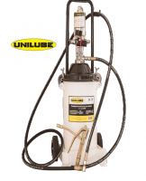 Солидолонагнетатель с пневматическим насосом 50:1 для смазки Unilube UG7500 (12 л)
