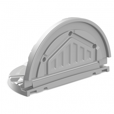 Крышка колодца «Роса» серая