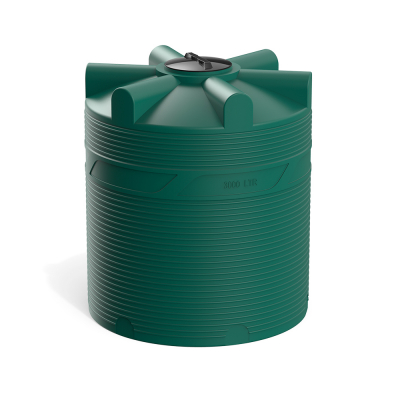 Емкость V 3000 литров (зеленый)