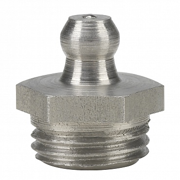 Коническая пресс-масленка прямая G 1/4" нерж. SK, Pressol (15938)