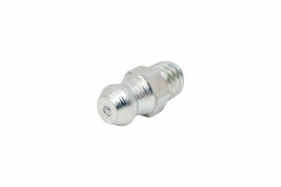 Пресс-масленка прямая оц. H1 M6x1, комплект 10 шт., оцинкованная сталь, Европейский стандарт DIN71412, MasloSmenka 010102-10