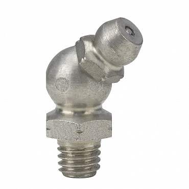 Коническая пресс-масленка угловая, нерж 45° М6 х 1 SK, Pressol (15940)
