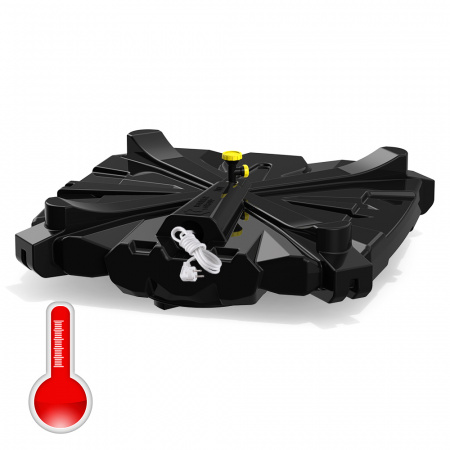 Бак душевой «РОСА-2» 110 литров с подогревом и уровнемером