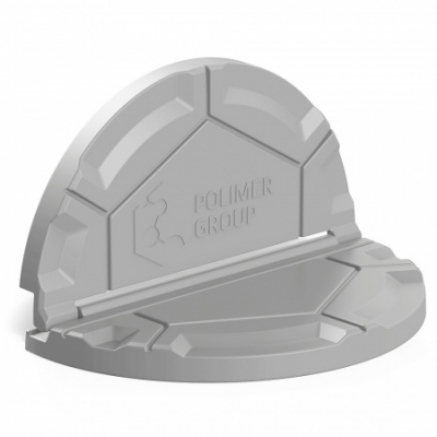 Крышка колодца «Роса» серая