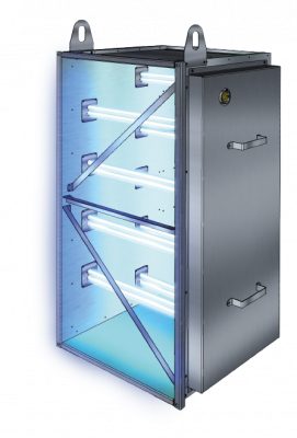 Установка УОВ-4м-6700 для обеззараживания воздуха и поверхностей