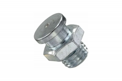 Пресс-масленка плоская MasloSmenka М1, 16 мм, G1/4'' BSPP, комплект 10 шт, оцинкованная сталь, Европейский стандарт DIN3404 010512-10