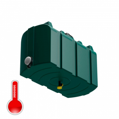 Бак для душа серии «R» 200 литров с подогревом (зеленый)