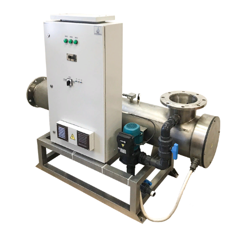 Установка УОВ-50м-400А5 Р для обеззараживания воды в рыбоводных хозяйствах