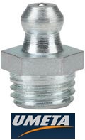 Пресс-масленка прямая H1 M10x1,25 Umeta