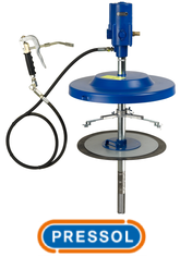 Пневматический солидолонагнетатель Pressol 18764051 (для ведра 50 кг.)
