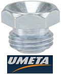 Пресс-масленка с воронкой резьбовая D1 1/8" Umeta