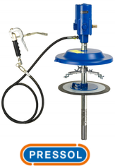 Пневматический солидолонагнетатель Pressol 18419051 (для ведра 20 кг.)