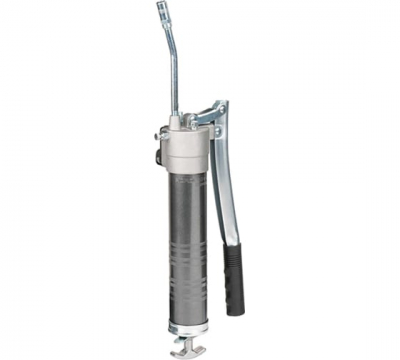 Шприц плунжерный для густой смазки с быстросъёмным соединением головки на тубу, 400 мл