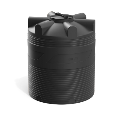 Емкость V 1000 литров (черный)