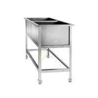 Ванна моечная сварная ВМ 2/5 каркас из нержавеющей стали 