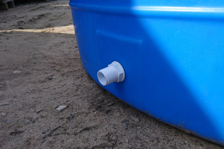 Отвод пластиковый с заглушкой 3/4"