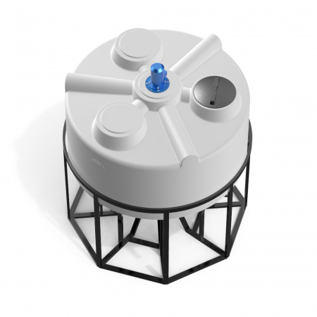 Емкость KV 3000 литров с пропеллерной мешалкой