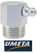 Пресс-масленка угловая H3 3/8" Umeta