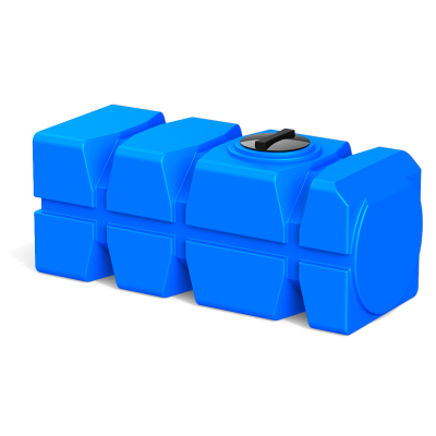 Горизонтальная емкость FG 1000 (350) литров (синий)