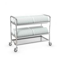 Тележка сварная серия "Люкс" для тарелок ТТ-Л-2-1200.600-02 (ТТ-2)